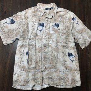 Mens XL light weight button up